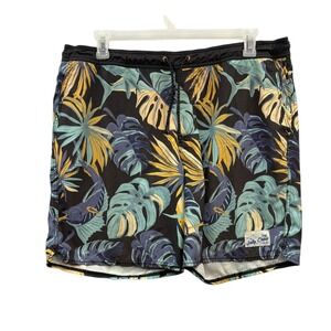 Salty Crew Breaker Board Shorts Tropical Print Surf Swim Beach Quick Dry XL